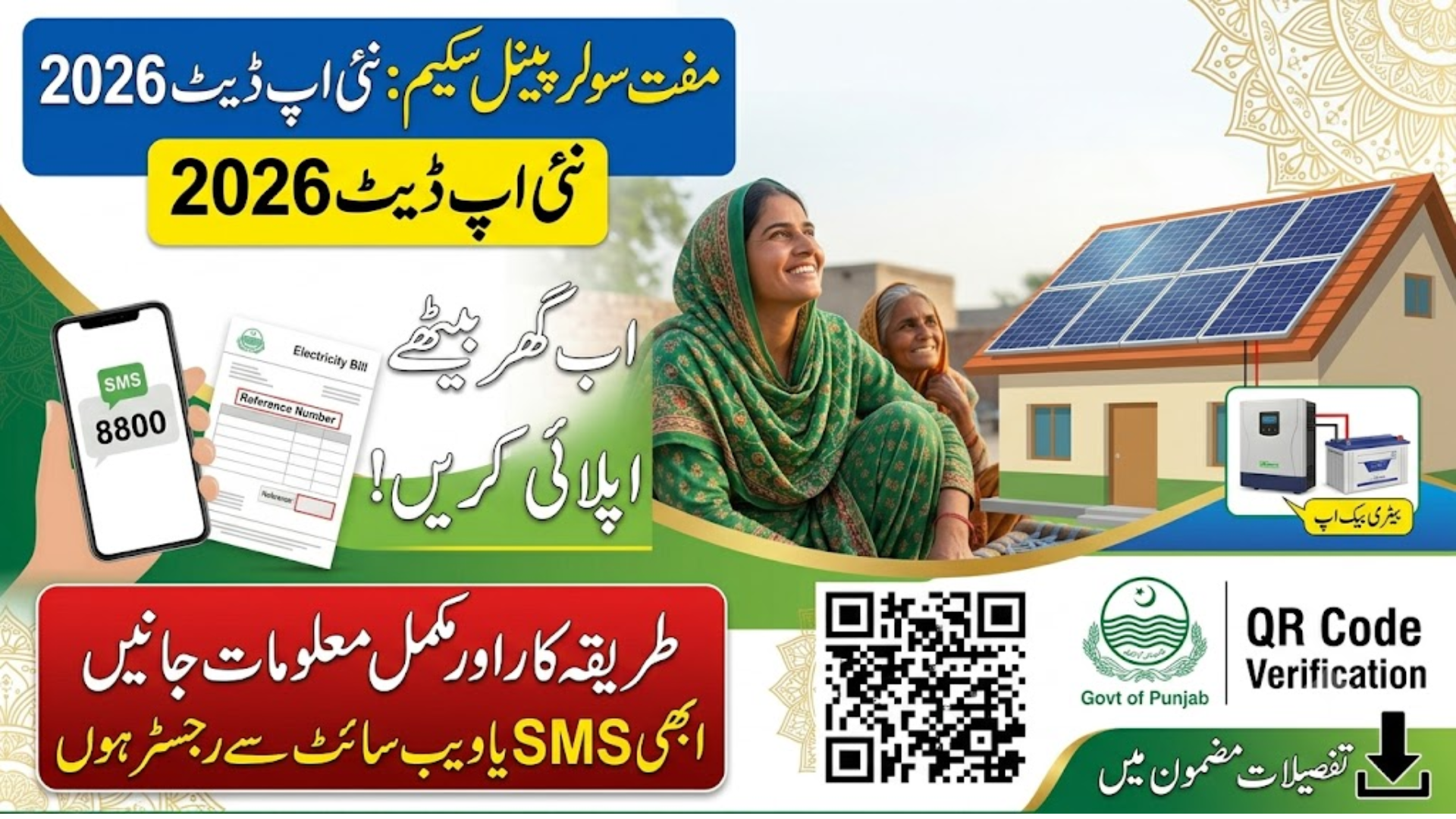 Govt of Punjab Great Announcement For Solar Panel Beneficiaries 2026 Check New Updates